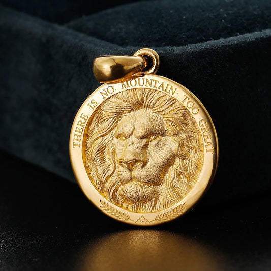 Lion 18karat pure gold