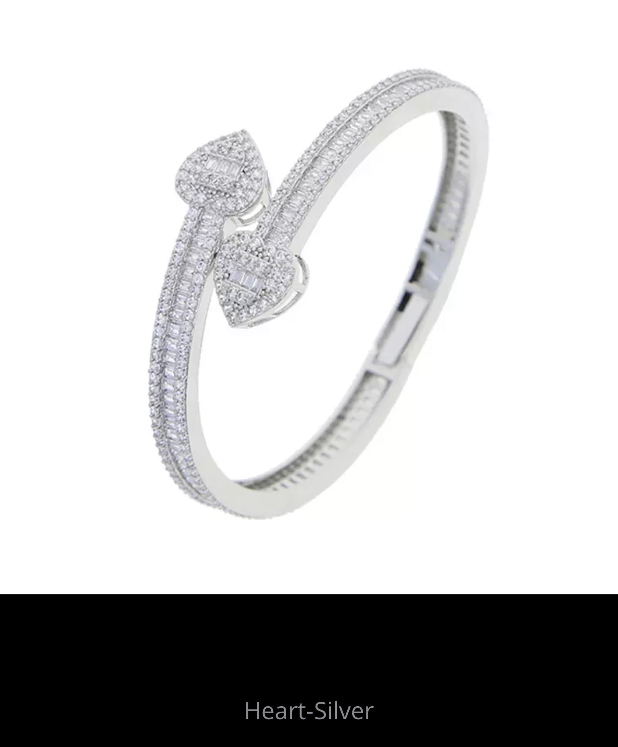 Bracelet Cz Heart